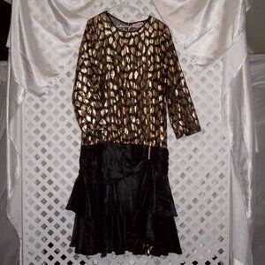 Vintage Star World Dress Size 22
